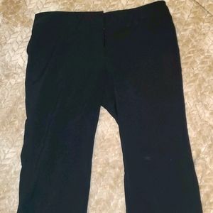 Black trouser capri